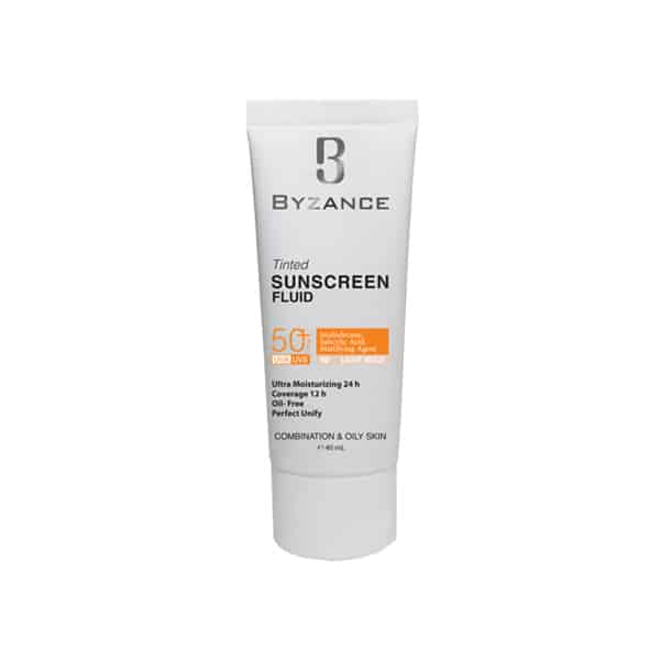 ضدآفتاب رنگی Light Beight 10 بیزانس مناسب پوست‌های چرب و مختلط +spf50 ...