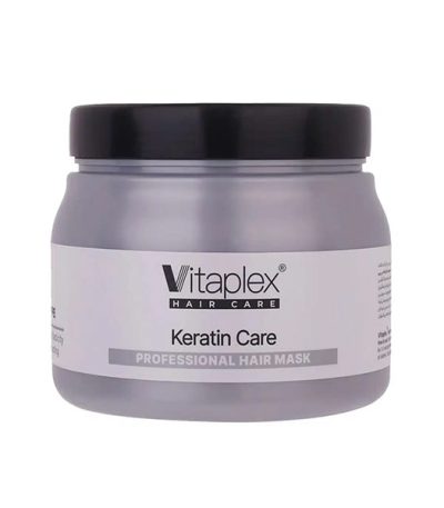 ماسک موهای کراتین شده داخل حمام ۵۰۰ میل Keratin Care ویتاپلکس