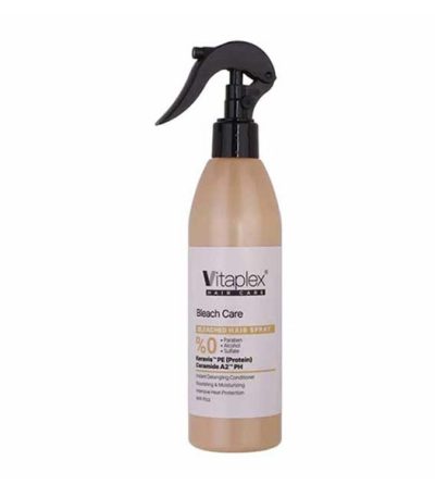 اسپری نرم کننده موهای دکلره شده 300 میل Bleach Care ویتاپلکس