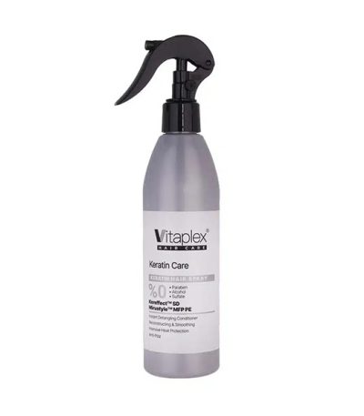 اسپری نرم کننده موهای کراتین شده 300 میل Keratin Care ویتاپلکس