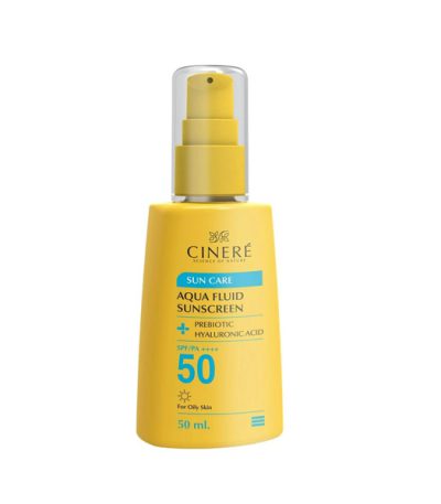 ضدآفتاب فلوئید spf50 بدون رنگ سینره