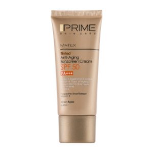 کرم ضد آفتاب جوان کننده SPF50 پرایم حجم 40 میلی‌لیتر
